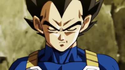 Vegeta breaking his limits