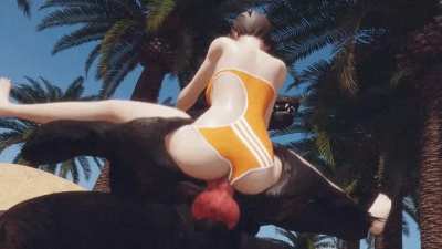 Tracer getting used on the beach (rekin3d)