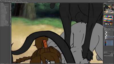 Azula & Ty Lee Knotted by Polyle