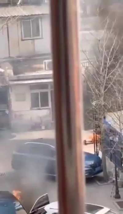 Neighbour dispute ends in 🔥