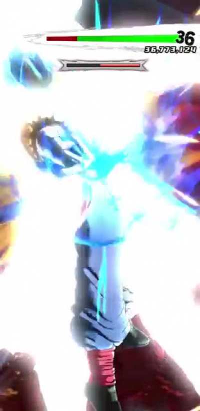Divine light T-pose broly