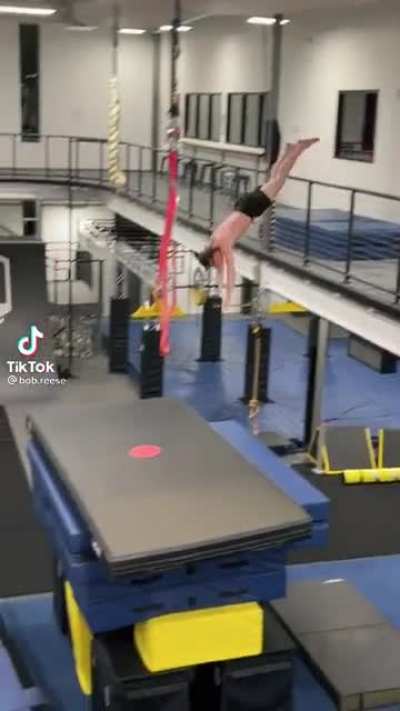 intense gymnastics training by @bob.reese