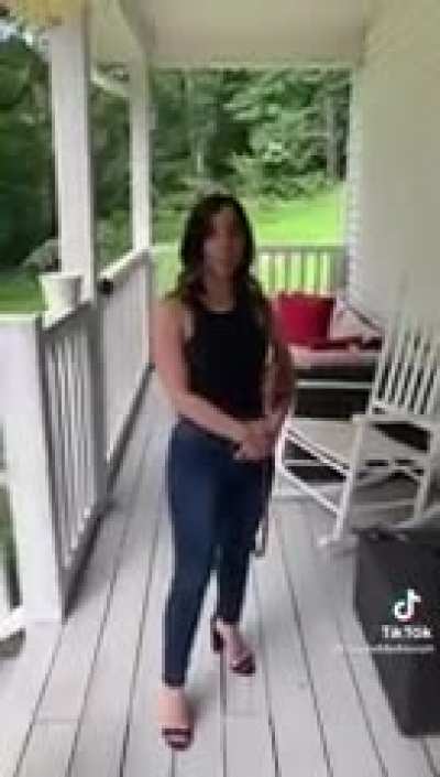 Wife has insane gagreflex which is set off by anything that remotely sounds like someone puking. Husband knows this.