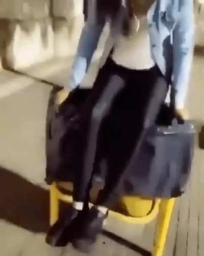 She is trashy