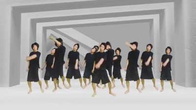 A guy re-did a dance routine of a 12 member Kpop group by himself using Iphone. Meaning he memorized all the 12 members dance movements and blockings