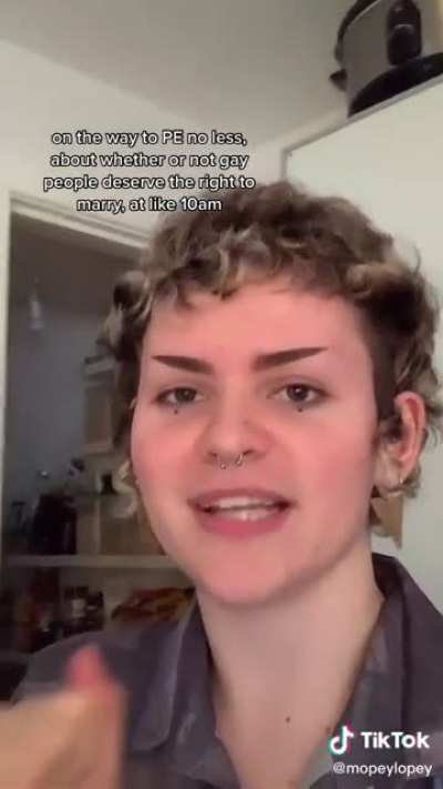 I can excuse homophobia but draw the line at inconsistency