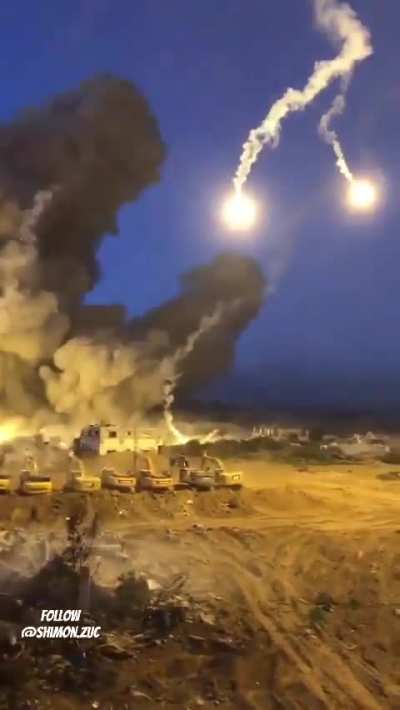 Tunnel demolition in Khan Yunis, Gaza