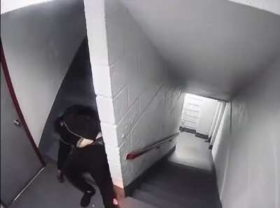 Man sets crackhead on fire because he was fed up with him always sleeping there