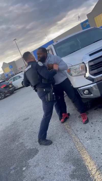 Fistfight with Cop at Walmart