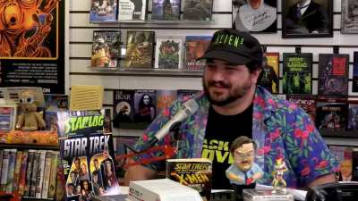 Mike making fun of James