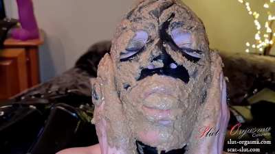 Scat Slut-Orgasma Celeste sexy pooping extreme scat smearing and swallowing (scat-slut.com / slut-<wbr>orgas<wbr>ma.co<wbr>m)