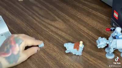 Some wholesome content of a me, an adult woman, building legos on my day off because I enjoy it