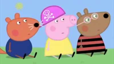 peppa has good taste i see