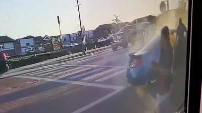 [Canada] Video of people trying to stop a drunk 20 year old from driving. Shortly after this video he crashed at high speed killing a mother and her three daughters ages 6,4,and 1.