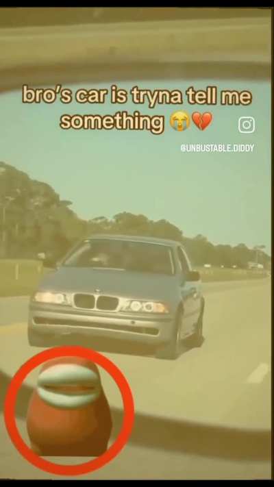 Bro's car aint caring🥀🤞