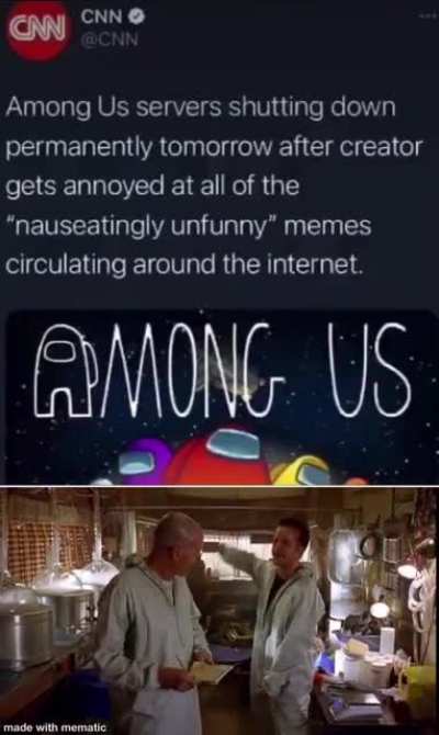 We did it