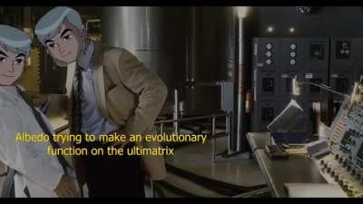 Albedo making the ultimatrix Live Action