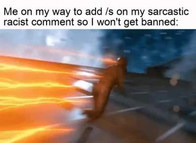Gotta go fast