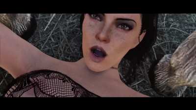 Visiting The Stables - Double Horse Action (Skyrim) (CHRS)