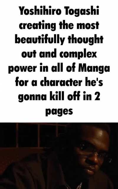 That's why he's the fuckin GOAT