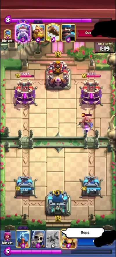 Good example of how to play against RG