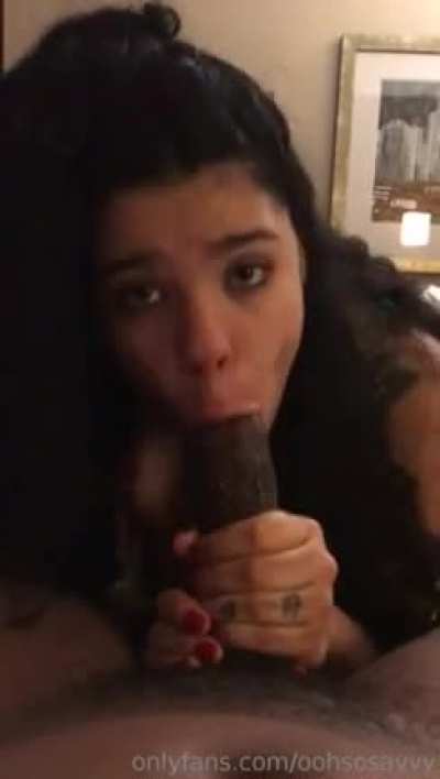 Thot suckin up