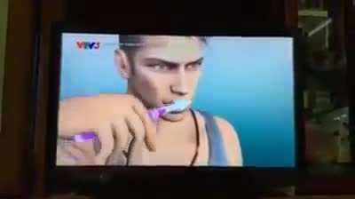 After the failure of his game, Donte now has to star on toothpaste ads to get money