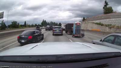 When Traffic Slows Down on the Freeway.....Watch your mirrors!