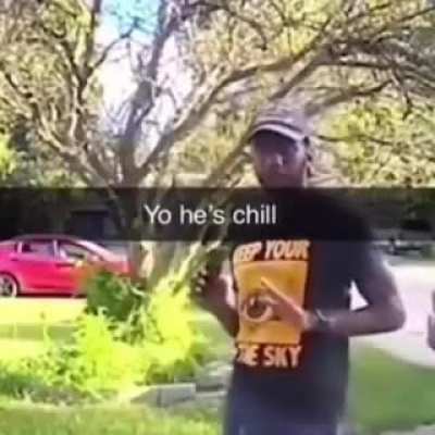ok but he slick af wit it