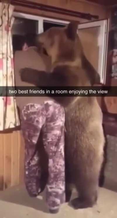 Just two homies....