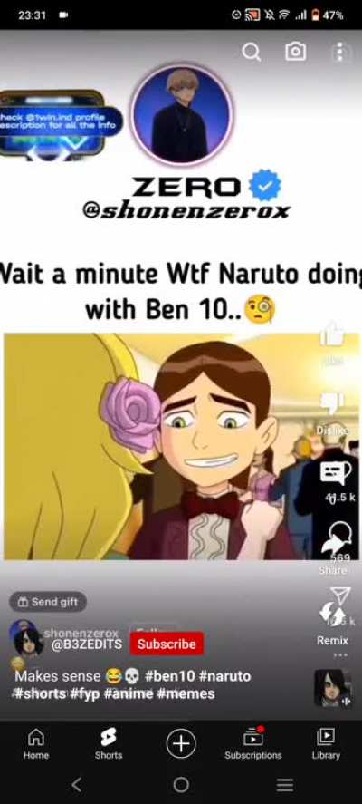 Cursed Ben10 x Naruto momen<wbr>t☠️☠️<wbr>☠️(No sound