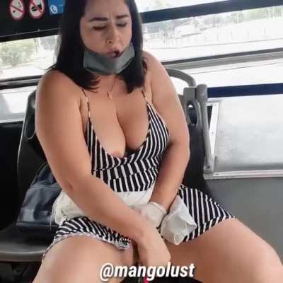 Controlling her through phone in public