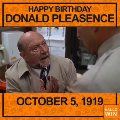 Happy Birthday, Donald Pleasence
