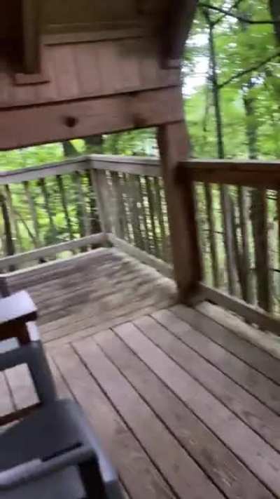 Checked into our one bedroom air bnb today in the mountains. They didnt tell us we’d be sharing it…. Hosts wont respond