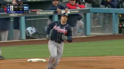 [Highlight] [Highlight] The Braves go back to back as Duvall hits a solo homer to make it 2-0