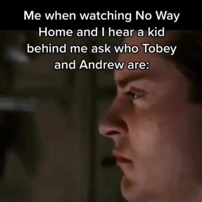 I'm gonna put some dirt in your eye..