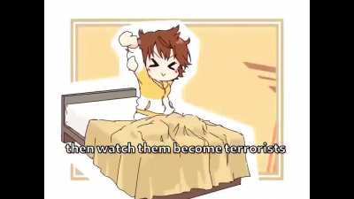 Mio Honda rants about US imperialism