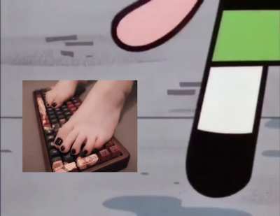 You want even more feet feet huh?