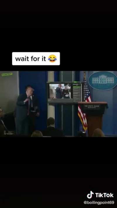 Trump wants to show you something (sound on)