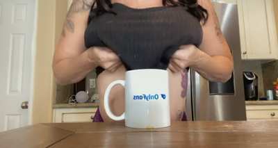 Mommy boobs for your soft tongue…