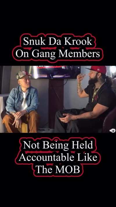Snuk Da Krook talks accountability in the streets on Uppercut Podcast