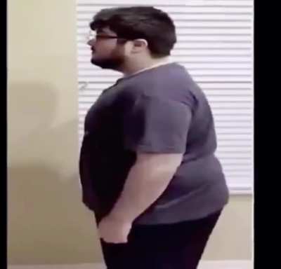 Take a picture from the side again, I dare you.
