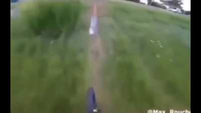 I edited this biking video which somebody crossposted here to be more Mario Kart