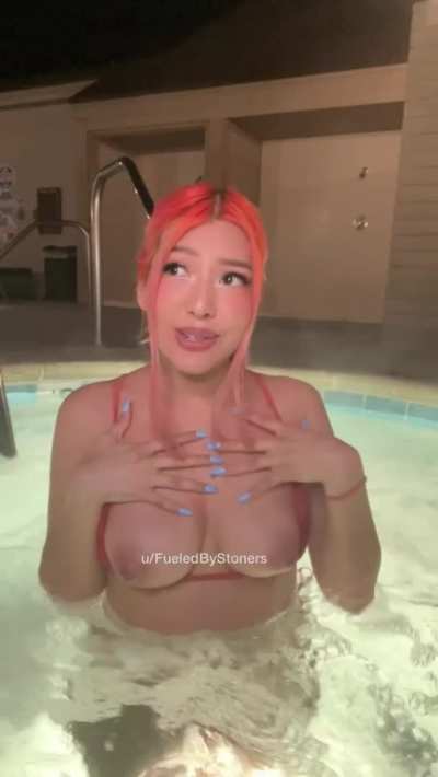 Just wait for my boobs to pop out!
