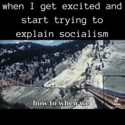 Seize the means or whatever, but first TRAINS