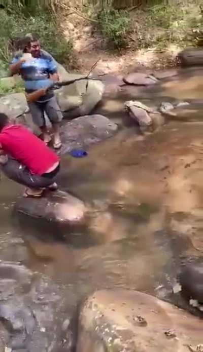 Gun + water =