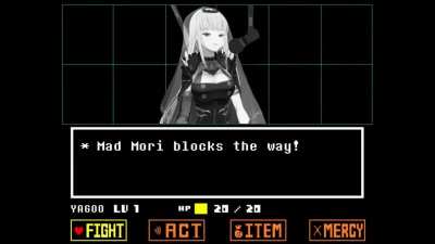 Mori Calliope X Undertale