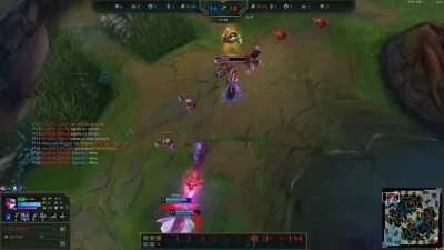 Should always use your healthbar to tank some damage if possible (insane 2v4)
