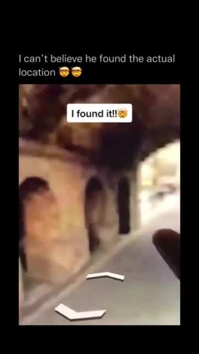 I can't believe he found it.