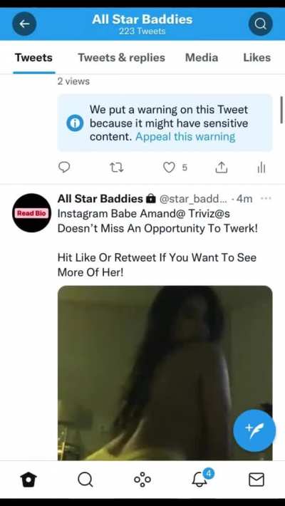 Instagram Star Amand@ Triviz@s Shows Off Her Nude Body For You! Twitt<wbr>er:@s<wbr>tar_b<wbr>addie<wbr>s